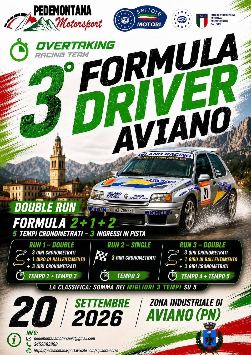 Formula Driver Aviano